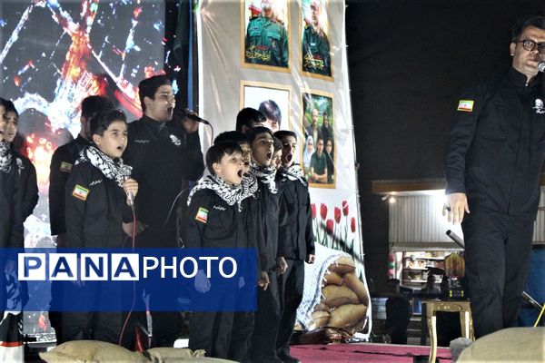 مراسم «شب‌های پرستاره اقتدار» در کوه خضر نبی قم
