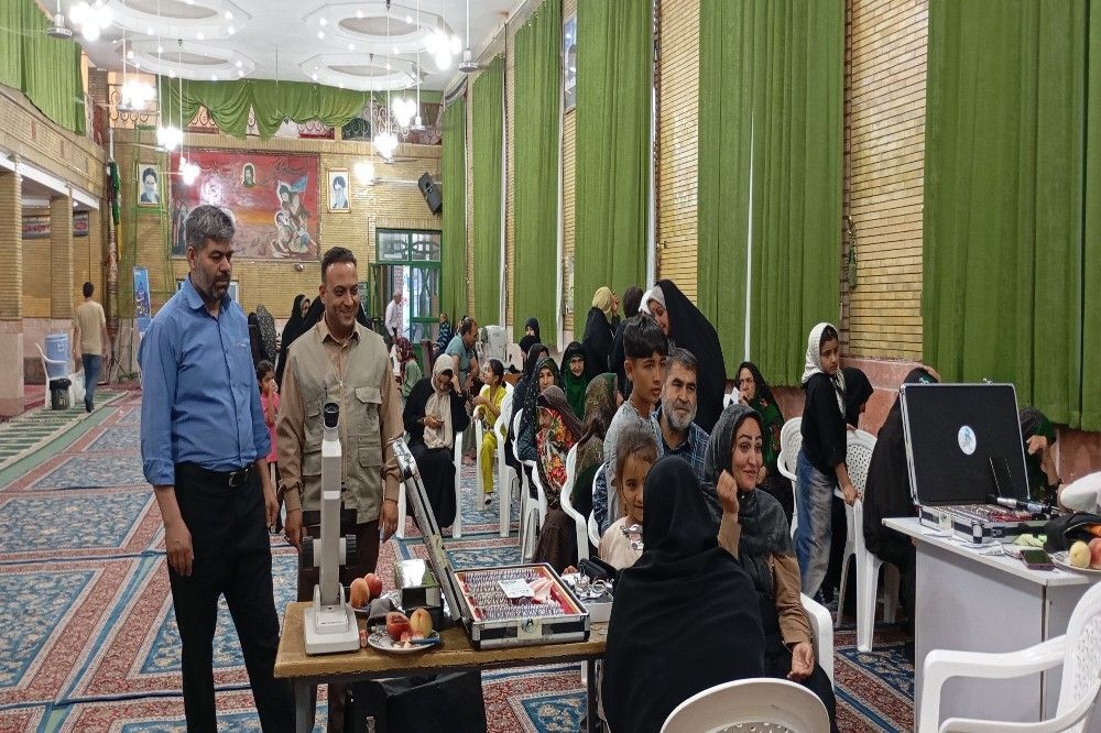 اولین روز از حضور تیم پزشکی اثر در شهر بار نیشابور
