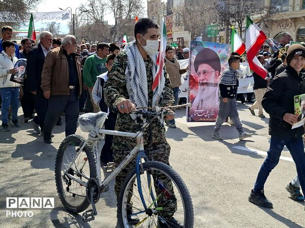 حضور مقتدر مردم آشخانه در راهپیمایی روز قدس
