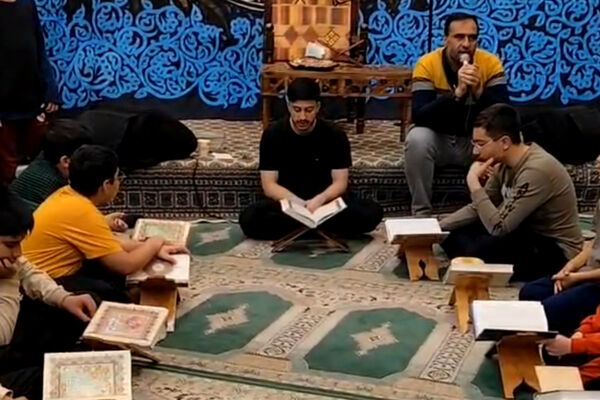 برگزاری اعتکاف دانش‌آموزی در مسجد رسول اکرم (ص)
