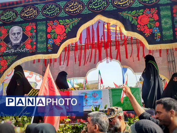 تشییع شهدای اقتدار در تهران