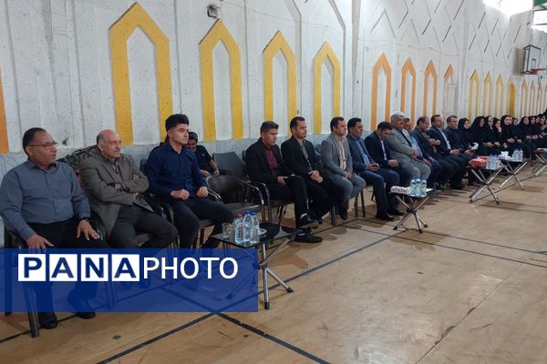 آیین افتتاحیه استانی مسابقات ورزشی درون مدرسه‌ای 