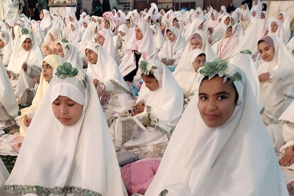 جشن بندگی دختران ناحیه دو شهرری 