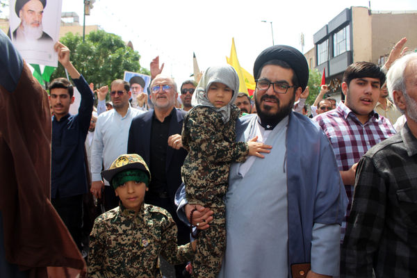 اعلام انزجار مردم قم از جنایات رژیم صهیونیستی در جمعه خشم