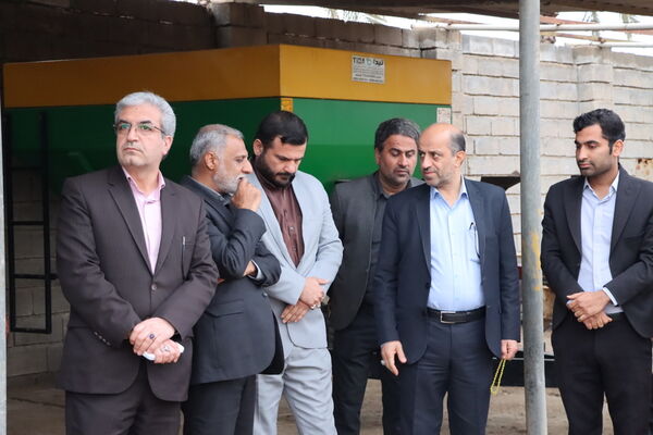 بازدید معاون متوسطه وزارت آموزش و پرورش از هنرستان کشاورزی شهید باهنر سعدآباد