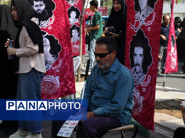 برگزاری مراسم جاماندگان اربعین حسینی در امامزاده حسن (ع) کرج 