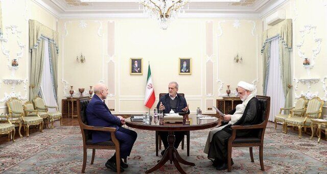 برگزاری جلسه سران قوا به میزبانی به میزبانی رئیس‌جمهور