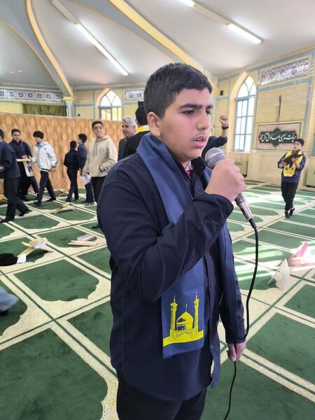 محفل انس با قرآن در دبیرستان سما 