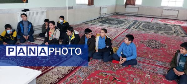 آماده‌سازی دانش‌آموزان دبیرستان مرحوم اسماعیلی برای مسابقات اذان