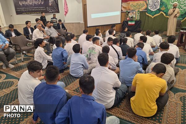 جشن بندگی دانش‌آموزان مدارس منطقه پردیس