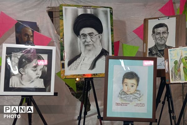 رباط‌کریم در جشن ولایت؛ برپایی غرفه‌های غدیر و اجرای سرودهای مذهبی