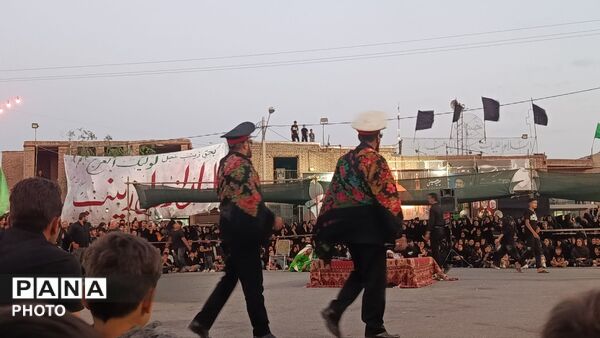 طنین فریاد «هل من ناصر» در میدان تعزیه