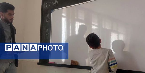 برپایی کلاس های جبرانی در مدرسه شهید جانکی