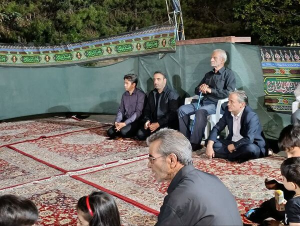 جوانان هلال احمر کاشمر در سوگ رقیه (س)