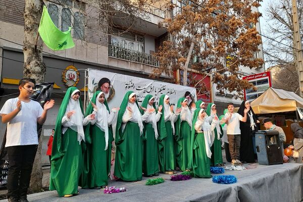 اجتماع بزرگ مردم شهرستان شهریار به مناسبت نیمه شعبان