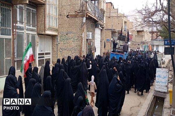 حضور گرم دانش آموزان و کودکان در اجتماع خودجوش شهر بار
