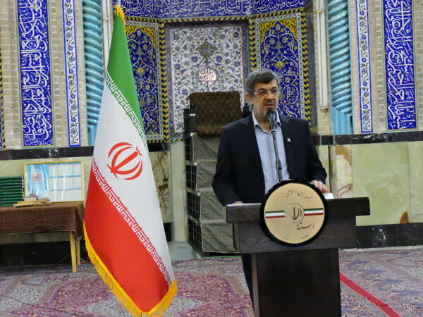 گرامیداشت شهدای هفته دولت در مسجد حظیره یزد