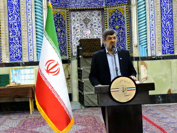 گرامیداشت شهدای هفته دولت در مسجد حظیره یزد
