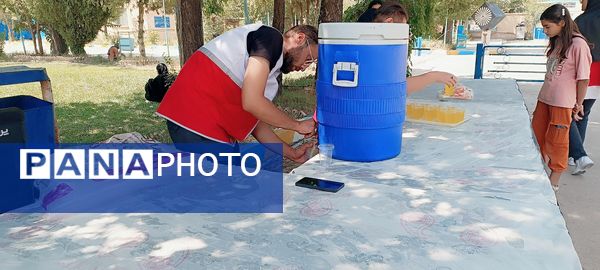 برپایی موکب در دانشگاه پیام نور مرکز بروجن