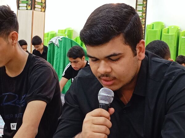 برگزاری هیأت دانش‌آموزی انصارالمهدی در کاشمر 