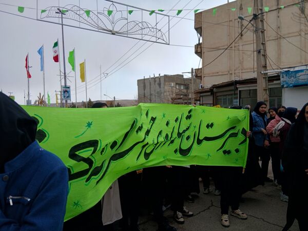راهپیمایی ۲۲ بهمن ، جلوه‌ای از وحدت و انسجام مردم غیرتمند چاراویماق 