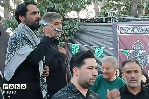  شب عاشورا در امامزاده علی‌اکبر