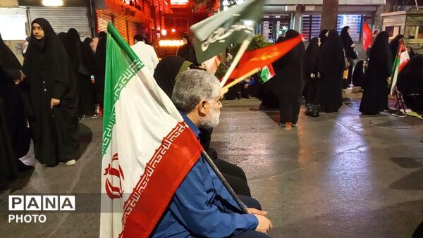 شکوه دلدادگی؛ موج جمعیت در اجتماع ۱۷۲ نیشابور