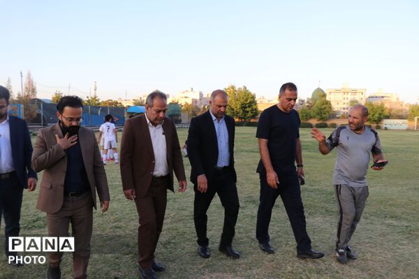 بازدید مدیر آموزش و پرورش ناحیه ۷ از پایگاه های اوقات فراغت