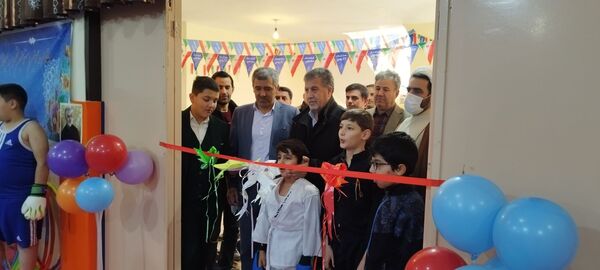  افتتاح کلاس تربیت‌بدنی در مدرسه قمر بنی هاشم ملکان