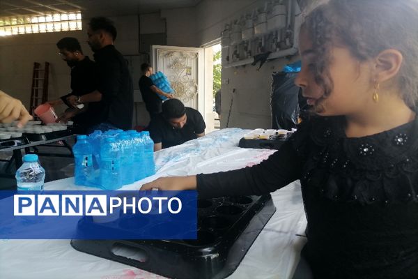 مراسم آیینی خیمه سوزان سنت هرساله مردم مشهد