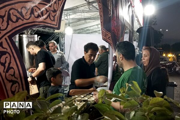 قرارگاه مرکزی اسکان مراسم وداع و تشییع رهبر شهید توسط شهرداری نصیرشهر