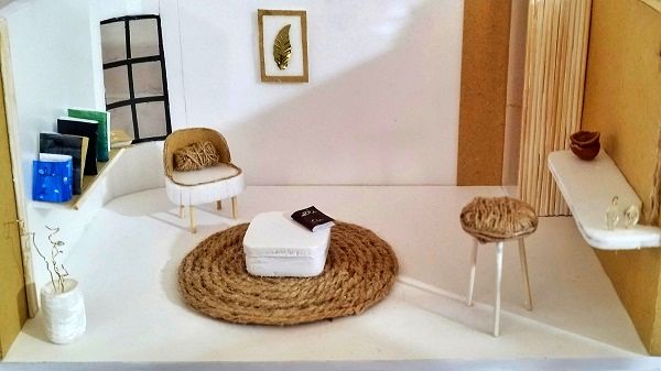 برپایی نمایشگاه آثار هنری دانش‌آموزان هنرستان حضرت خدیجه اشتهارد