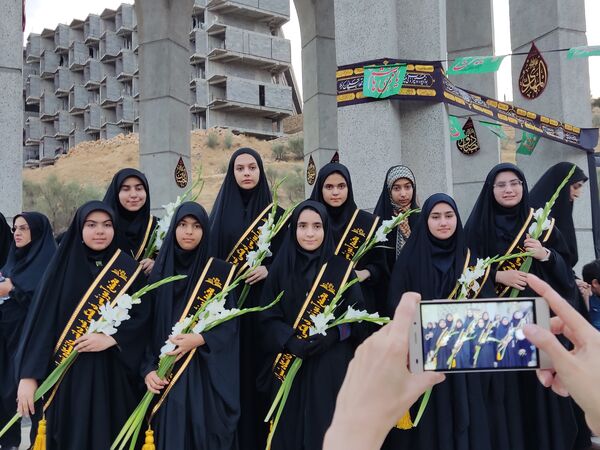 مراسم نمادین اربعین و سوگواری حضرت اباعبدالله الحسین(ع)