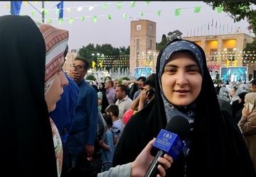 اجتماع مردم غیور اصفهان پس از عملیات «وعده صادق ۳»