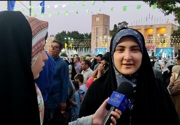 اجتماع مردم غیور اصفهان پس از عملیات «وعده صادق ۳»