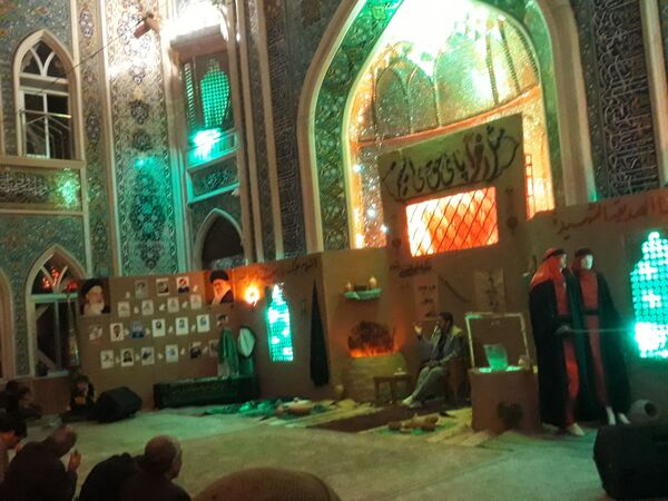 عزاداری دهه دوم فاطمیه در تکیه ابوالفضلی 