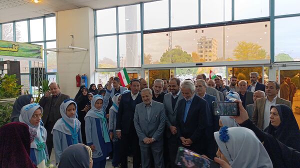 آیین نکوداشت خیر مدرسه ساز عبدالرضا وکیلی با حضور وزیر آموزش و پرورش در نیشابور 