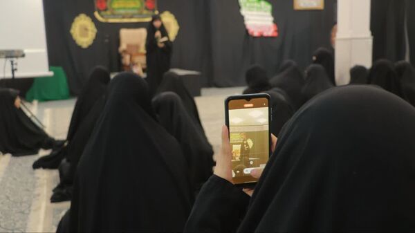 مراسم سوگواری هیات دخترانه بنت الهدی کاشان