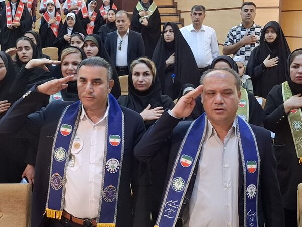 همایش تجلیل از مربیان و دانش‌آموزان پیشتاز برتر شهرستان جم 