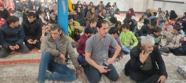 جشن ولادت حضرت علی (ع) پایگاه بسیج مطهره روستای تنسوان شیروان
