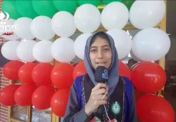 دختران شاهد کردکوی میزبان پیام «وطن‌یار» شدند
