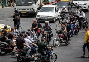 ۷ میلیون موتورسیکلت عامل مهم تشدید ترافیک تهران