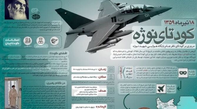 کودتای ننگین نقاب در پایگاه نوژه شکست خورد