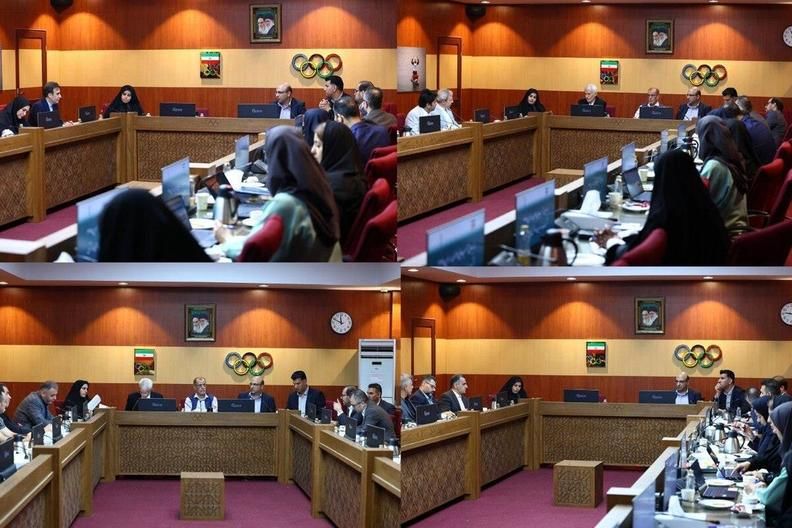 نشست مسئولین کمیته ملی المپیک و وزارت ورزش با فدراسیون‌های کاندید اعزام