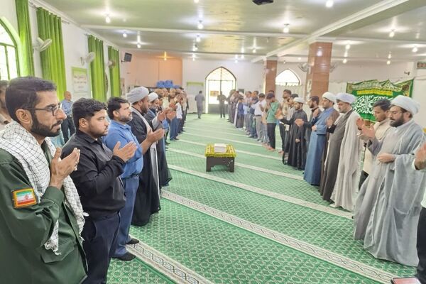 مراسم گرامیداشت شهید سید حسن نصرالله در پارسیان