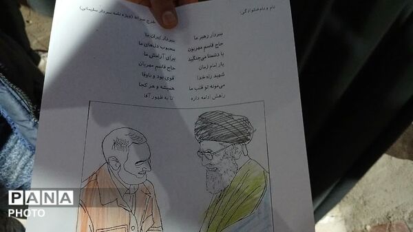  موکب بیاد همکلاسی‌های مینابی در بروجن برپا شد