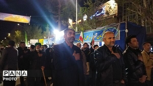 هیئت روستای رییسی  در چهل و یکمین شب از اجتماعات مردمی نیشابور