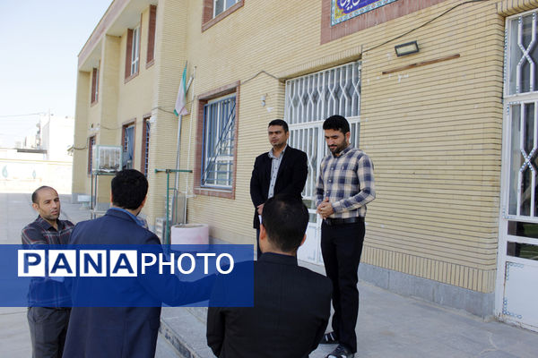 مانور بازگشایی مدارس در شهرستان گرمه 