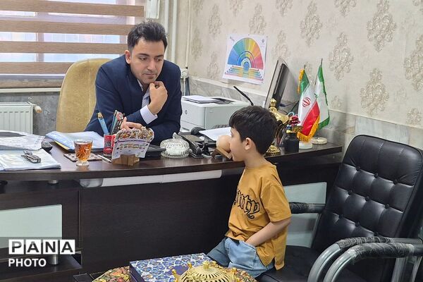 اجرای طرح «در آغوش مدرسه» در دبستان شهید قلنبر ناحیه دو شهرری 