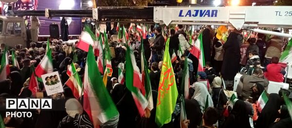 فرهنگیان بسیج ملایری در تجمع اقتدار